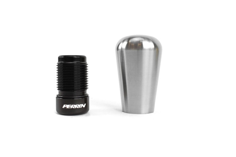 Perrin Brushed Tapered 1.8in Stainless Steel Shift Knob 2013-2023 BRZ/FRS/86/GR86 / 2004-2021 STI