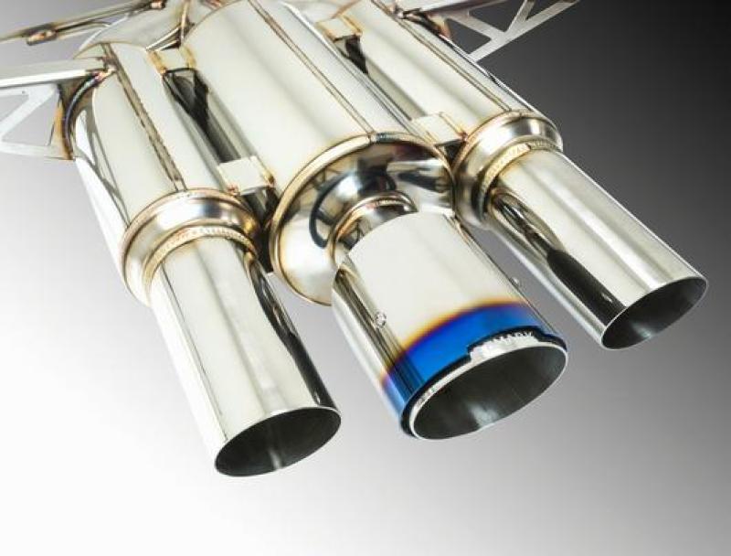 Remark 2017-2021 Honda Civic Type R Cat-Back Exhaust Spec III w/Burnt Stainless Tip Cover (Non-Res)