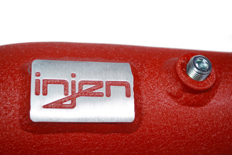 Injen 17-21 Honda Civic Type-R Aluminum Intercooler Piping Kit - Wrinkle Red
