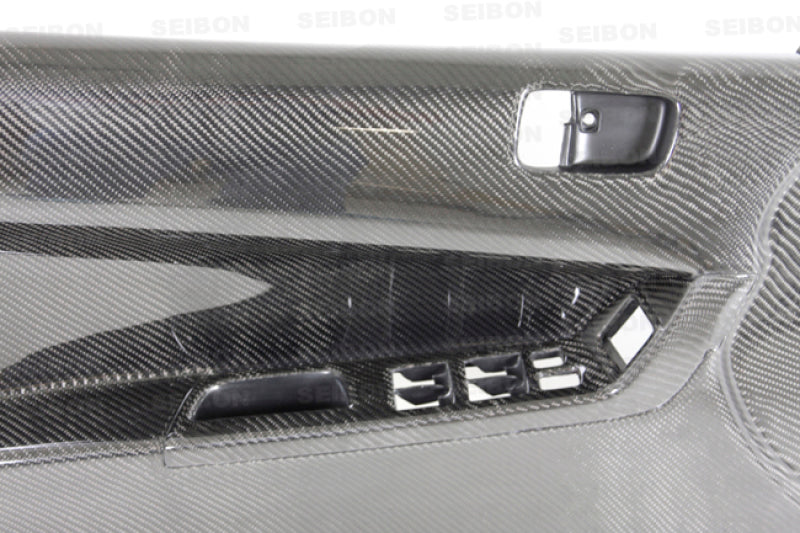 Seibon Carbon Fiber Front Door Panels 2008-2015 Mitsubishi Evo