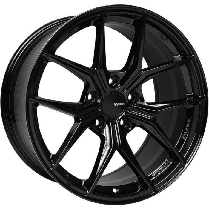 Enkei TSR-X 18x8.5 45mm Offset 5x114.3 Gloss Black