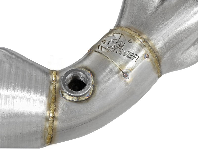 aFe Twisted Steel 304 Stainless Steel Catted Long Tube Header 2013-2018 BRZ /FRS/86