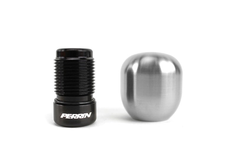 Perrin Brushed Barrel 1.85in Stainless Steel Shift Knob 2013-2023 BRZ/FR-S/86