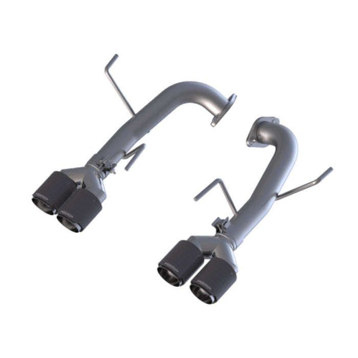 MBRP Stainless Steel 2.5" Dual Split Rear Exit Axleback w/ 3.5in CF Tips 2015-2021 WRX / 2015-2021 STI