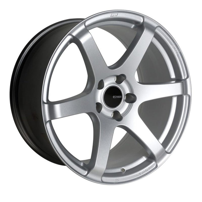 Enkei T6S 18x9.5 35mm Offset 5x112 Matte Silver