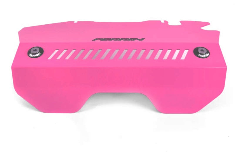 Perrin  Hyper Pink Pulley Cover 2015-2021 WRX