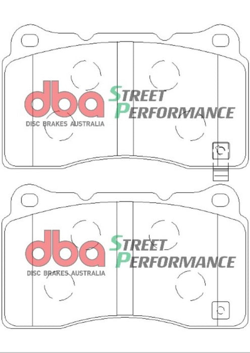 DBA SP500 Front Brake Pads 2004-2017 STI