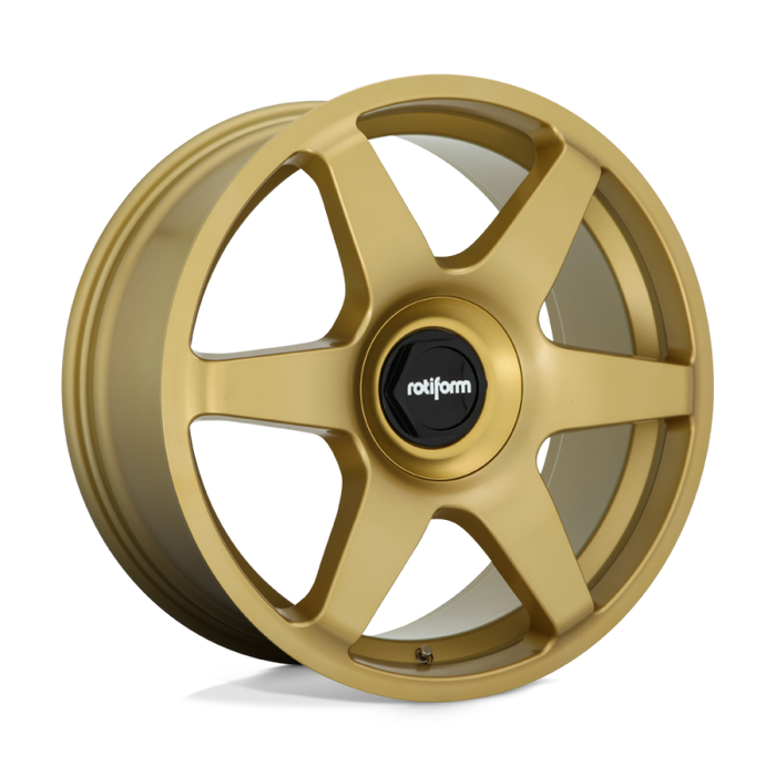 Rotiform R118 SIX Wheel 18x8.5 5x100/5x112 45 Offset - Matte Gold