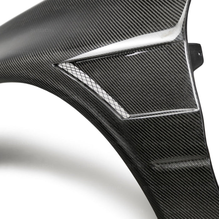 Seibon 10mm Wider Carbon Fiber Fenders 2003-2007 Mitsubishi Evo 8 / 9