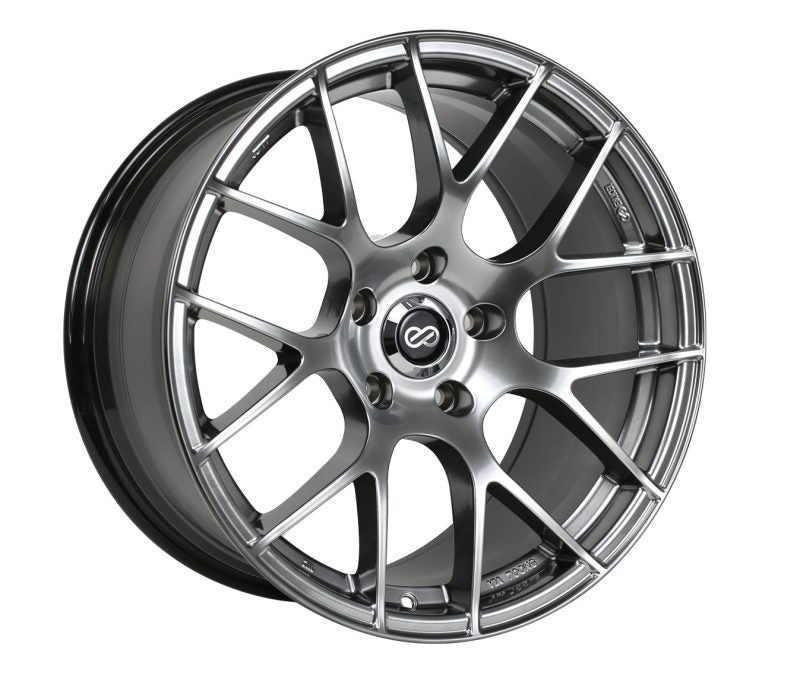 Enkei Raijin 18x8 40mm Offset 5x114.3 Hyper Silver