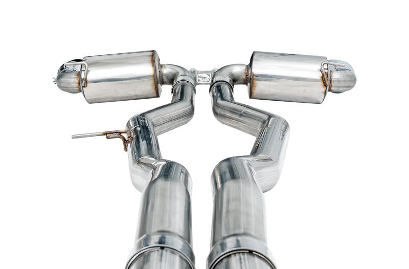 AWE 2020+ Toyota Supra A90 Non-Resonated Touring Edition Exhaust - 5in Chrome Silver Tips