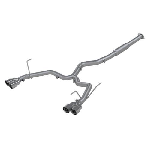 MBRP Pro Series Race 3 Inch SS Catback Exhaust w/ Stainless Steel Tips 2015-2021 WRX / 2015-2021 STI