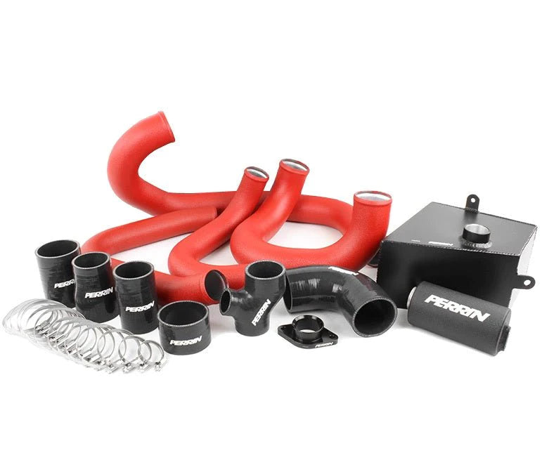 Perrin Performance Boost Tube Box w/ Red Boost Tubes and Black Couplers 2015-2021 WRX
