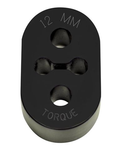 Torque Solution 12MM Exhaust Mount Standard Length for 2008-2021 WRX, 2008-2021 STI, 2005-2009 LGT, 2013-2021 BRZ, designed for durable and reliable exhaust support.